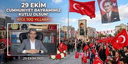 Nevzat Usal: “Cumhuriyetimizin 103. Yılını Gururla Kutluyoruz”