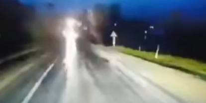 Şırnak’ta Meydana Gelen Kaza Otobüs Kamerasına Yansıdı
