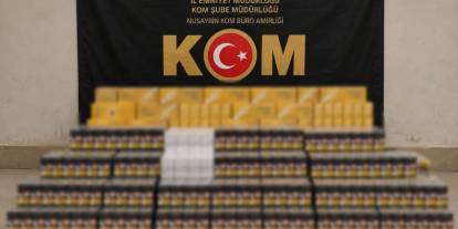 Mardin’de Kaçak Sigara Operasyonu