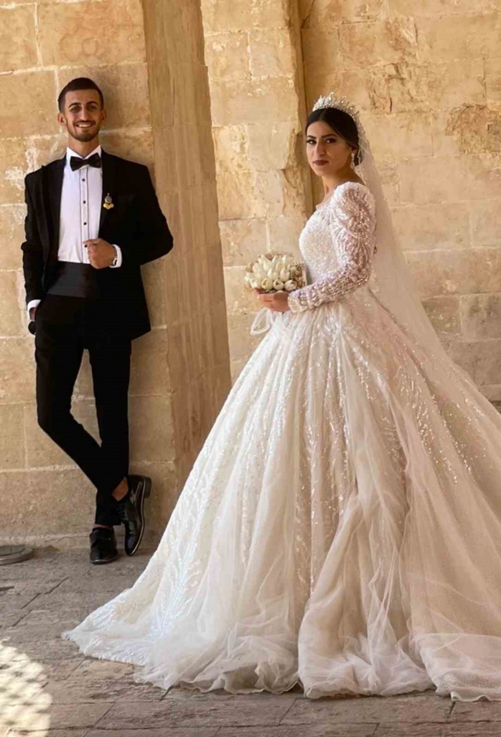 Dünyaevine Giren Damat, Tırını Gelin Arabası Yaptı