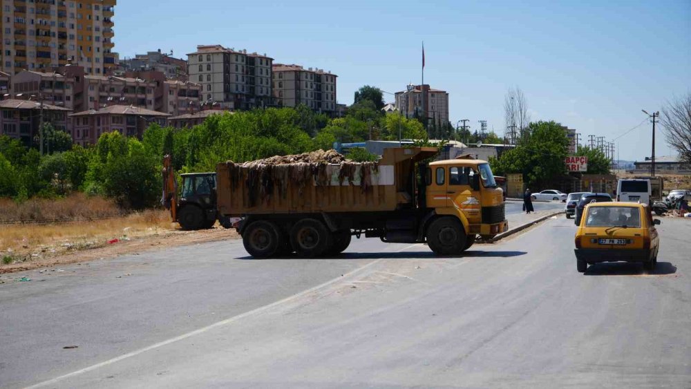 Gaziantep’te Mide Bulandıran Görüntüler