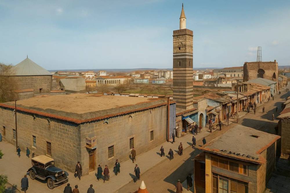 Diyarbakır’ın 50 İla 100 Yıl Öncesine Ait Fotoğrafları Yapay Zeka İle Yeniden Hayat Buluyor