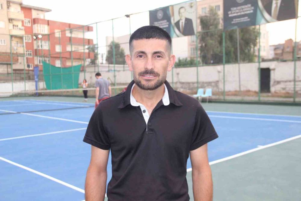 Cizre’de İlk Geleneksel Kort Tenis Heyecanı Yaşandı