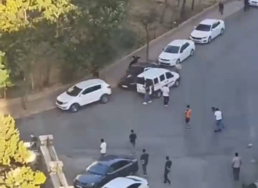 2 Kardeşe silahla saldırı anı güvenlik kamerasında