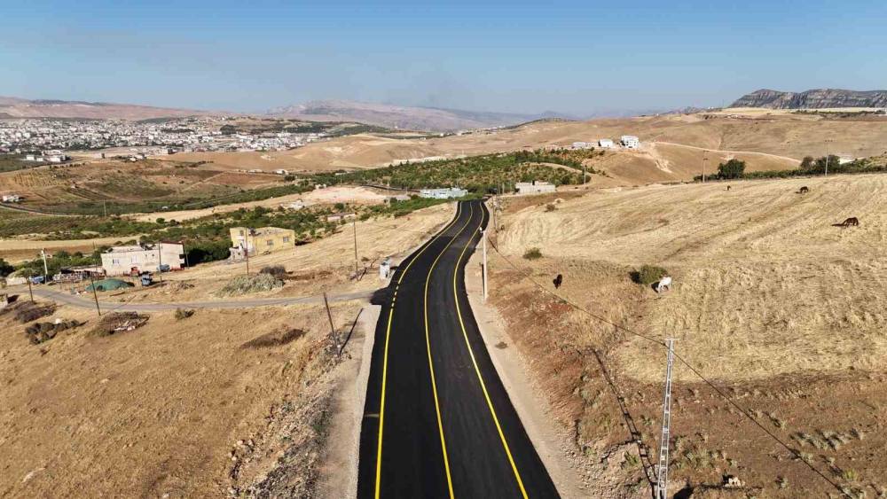 29 Köyün Bağlantı Yolu Sıcak Asfaltla Yenilendi