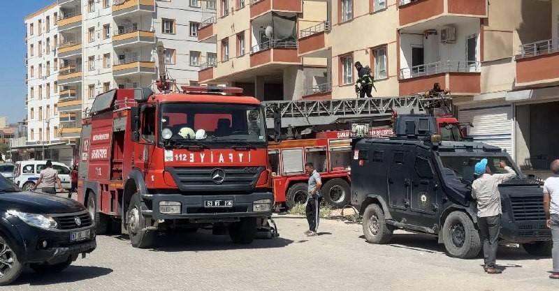 Şanlıurfa’da Yangın Paniği: Ekipler Zamanla Yarıştı