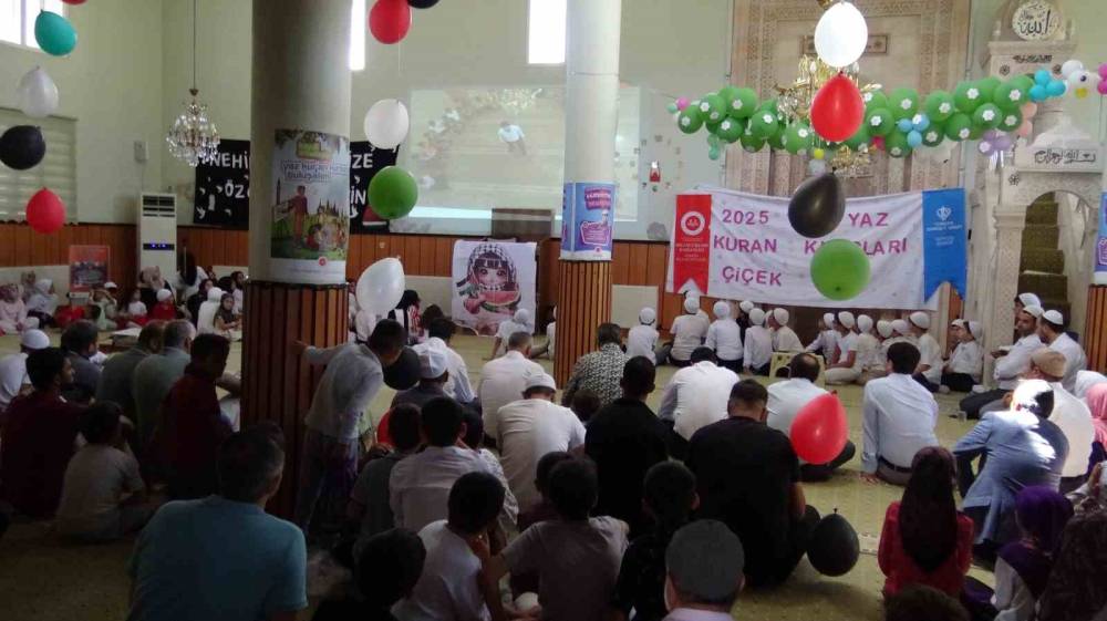Gercüş’te Yaz Kur’an Kursu Kapanış Programı Düzenlendi