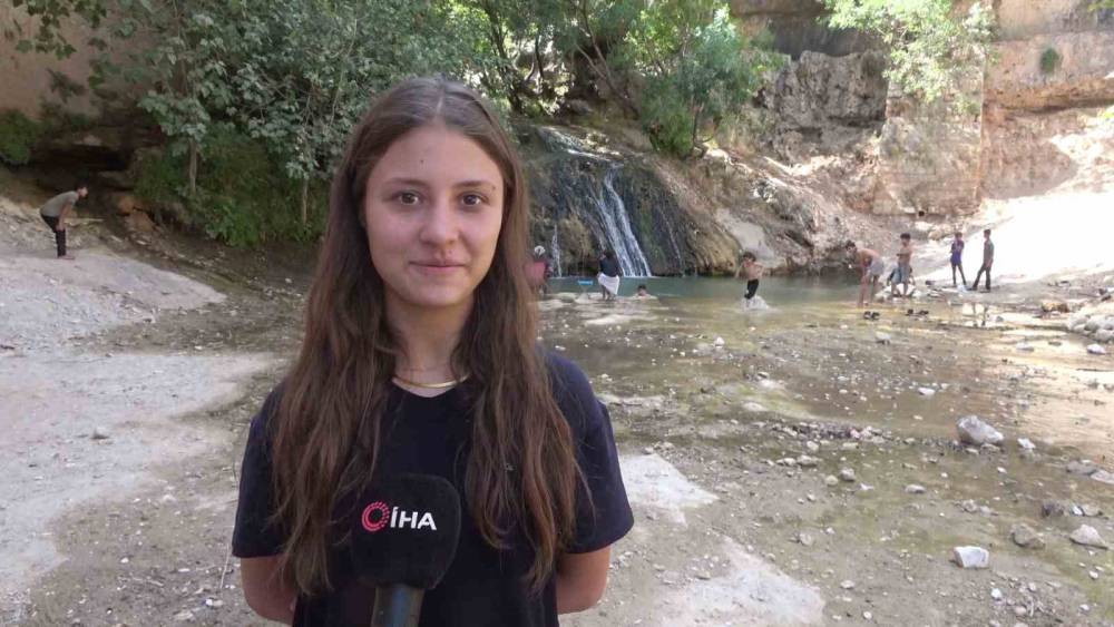 Gabar'ın saklı cenneti, Şerefiye Şelalesi ziyaretçi akınına uğruyor