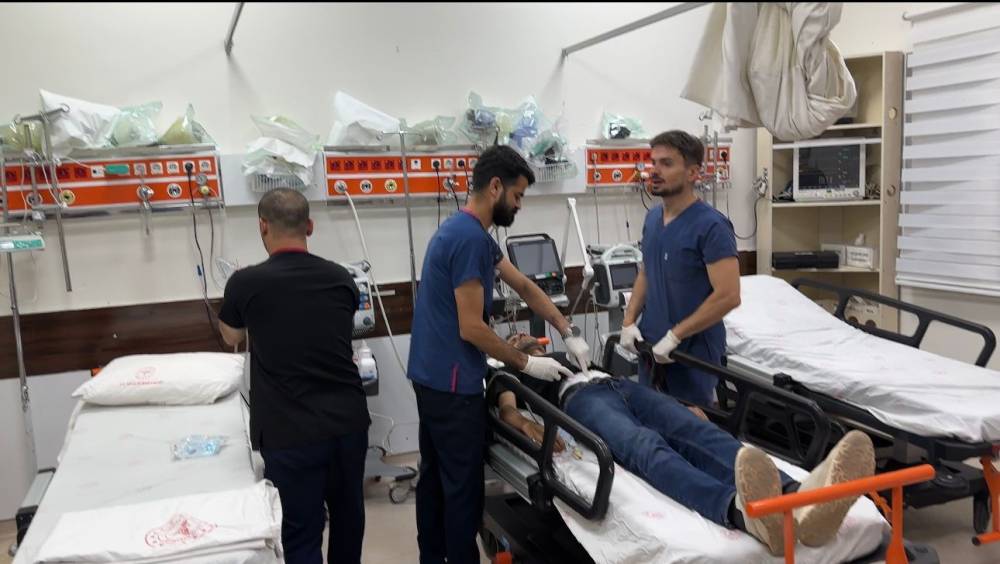 Şırnak Devlet Hastanesi’ndeki Tatbikat Gerçeğini Aratmadı