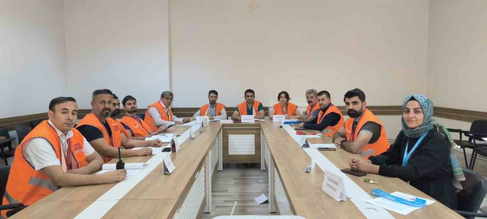 Şırnak Devlet Hastanesi’ndeki Tatbikat Gerçeğini Aratmadı