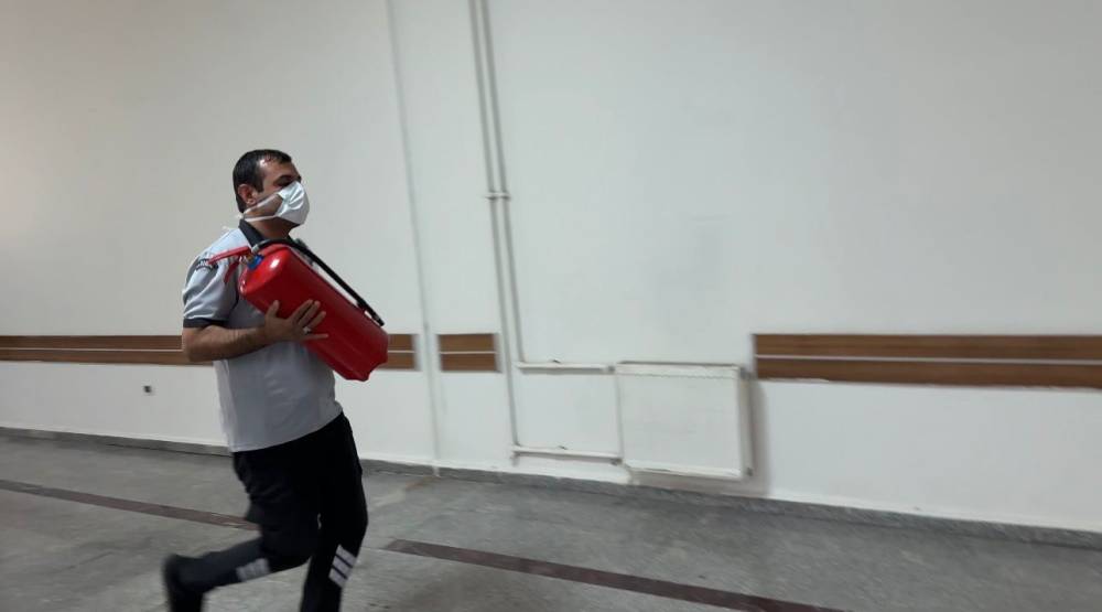 Şırnak Devlet Hastanesi’ndeki Tatbikat Gerçeğini Aratmadı