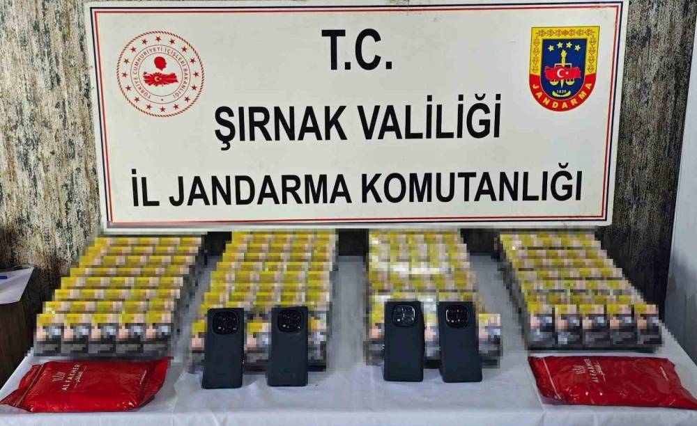 Şırnak’ta 11 Milyon Liralık Uyuşturucu ve Kaçak Malzeme Ele Geçirildi