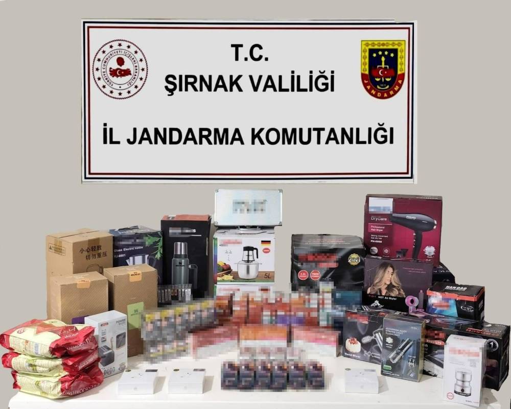 Şırnak’ta 11 Milyon Liralık Uyuşturucu ve Kaçak Malzeme Ele Geçirildi
