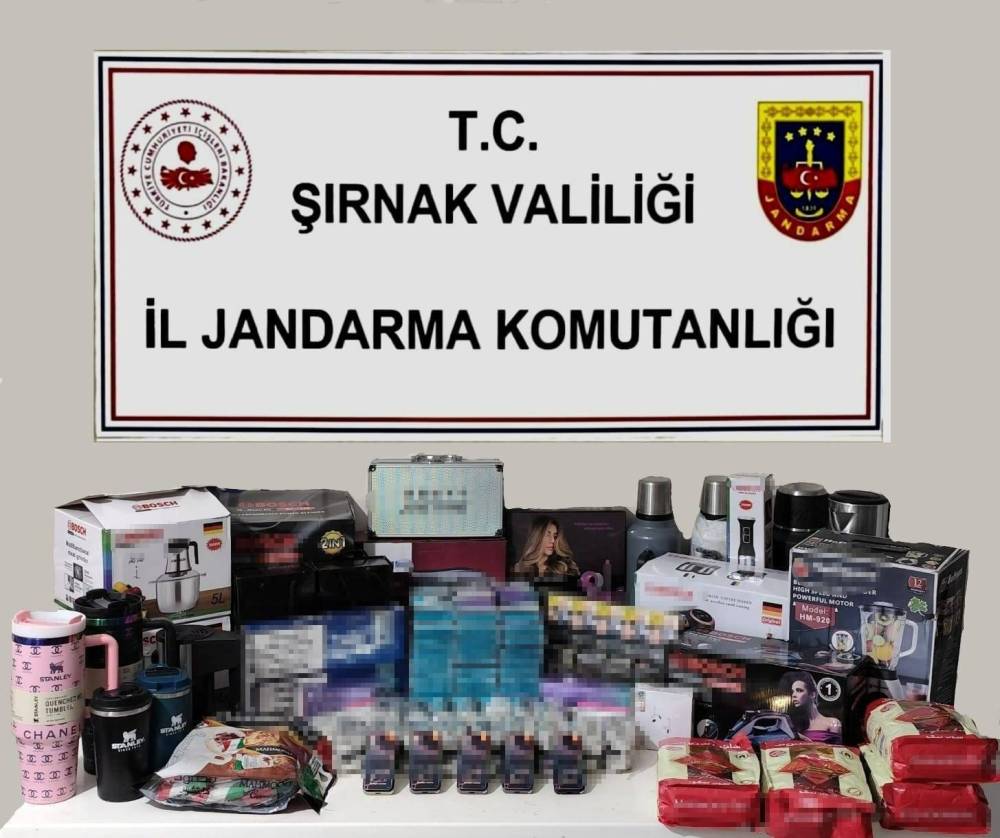 Şırnak’ta 11 Milyon Liralık Uyuşturucu ve Kaçak Malzeme Ele Geçirildi