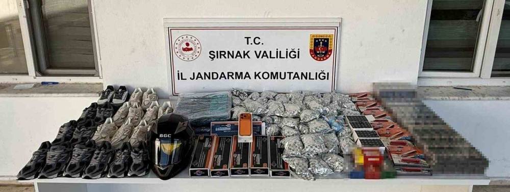 Şırnak’ta 11 Milyon Liralık Uyuşturucu ve Kaçak Malzeme Ele Geçirildi