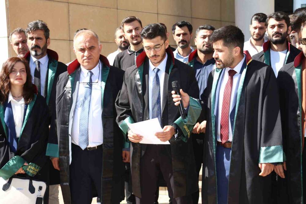 Şırnak’ta Genç Avukatlar Ücret Tarifesinin Değiştirilmesini Talep Etti