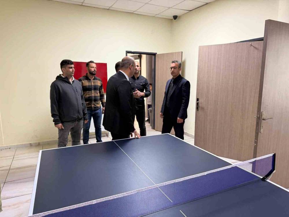 Şırnak Gençlik Ve Spor İl Müdürü, Uludere’deki Tesislerde İncelemelerde Bulundu