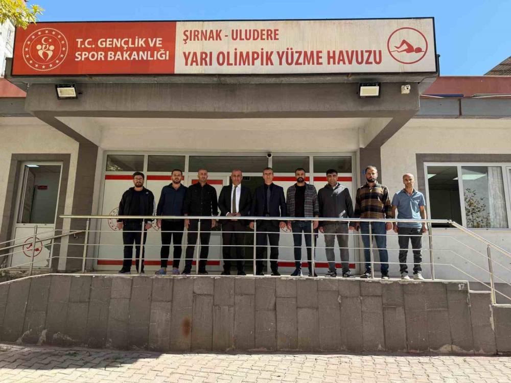 Şırnak Gençlik Ve Spor İl Müdürü, Uludere’deki Tesislerde İncelemelerde Bulundu