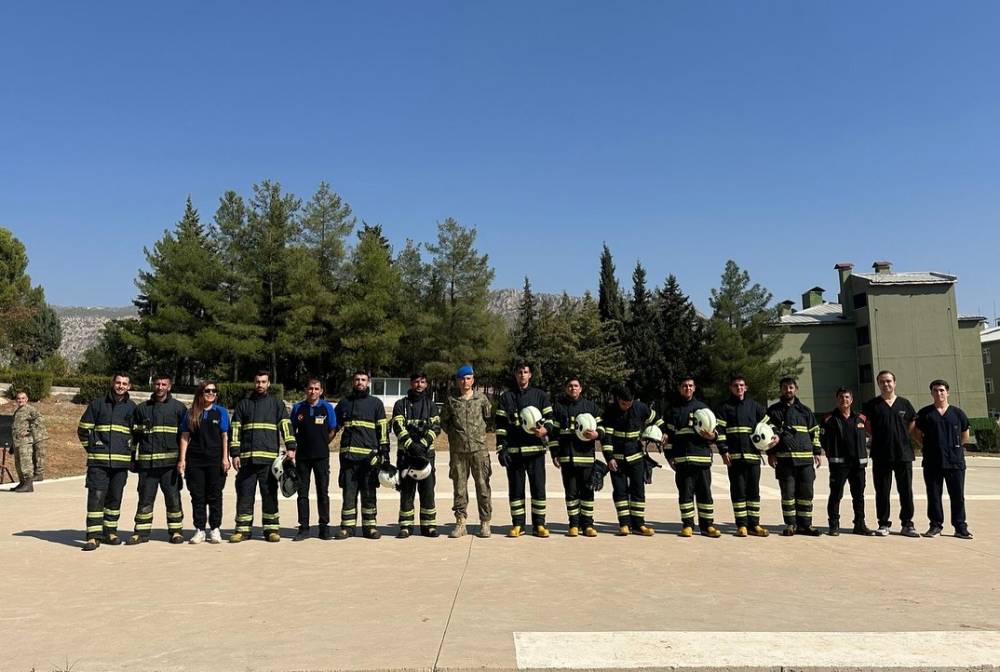 Şırnak’ta Askeri Personele Yangın Eğitimi