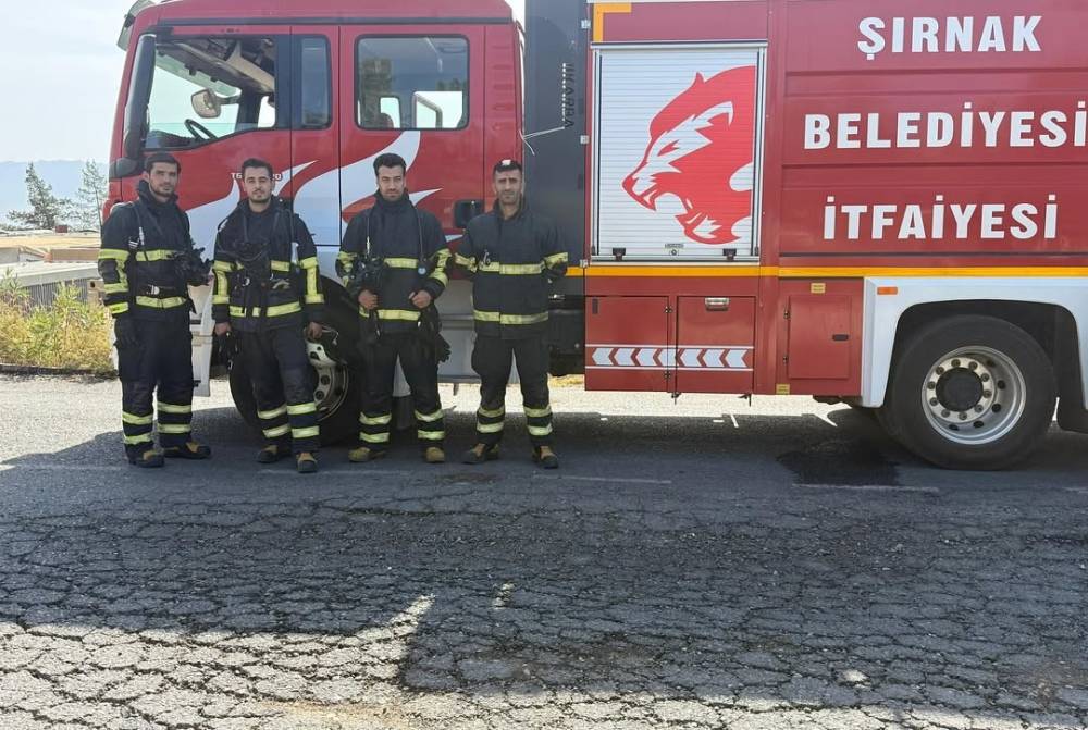 Şırnak’ta Askeri Personele Yangın Eğitimi