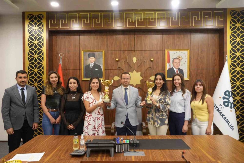 Kaymakam Baycar, Şampiyon Takımları Makamında Ağırladı