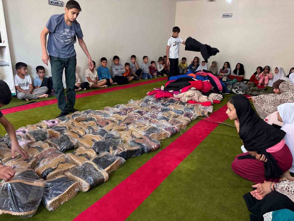 "Kış Gelmeden Sen Gel" Projesiyle Minik Yürekler Isındı