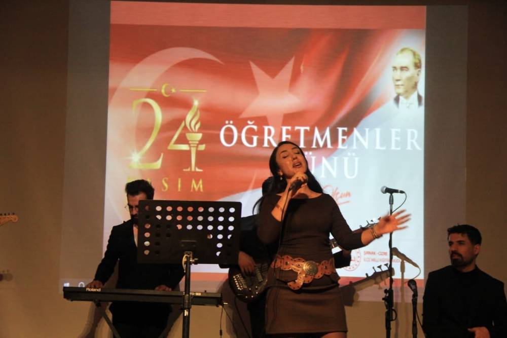 Cizre’de Öğretmenler Günü Etkinliği