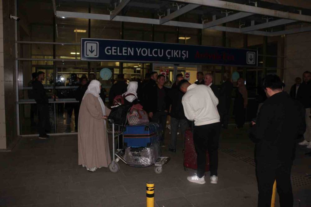 Suudi Arabistan’dan Şırnak’a İlk Uçak Seferi Gerçekleşti