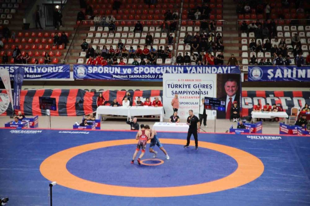 Türkiye Güreş Şampiyonası Gaziantep’te Sona Erdi