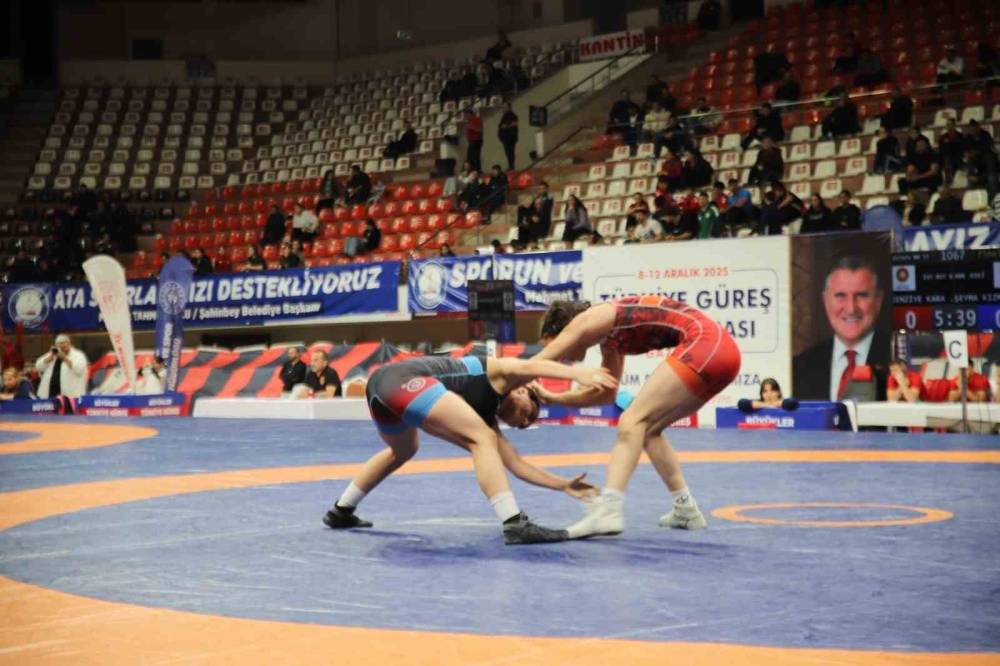Türkiye Güreş Şampiyonası Gaziantep’te Sona Erdi
