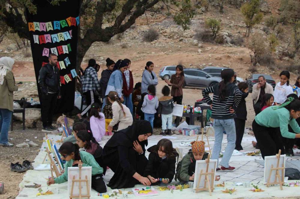 Şırnak'ın Gabar Eteklerinde Umutlar Tuvale Yansıdı