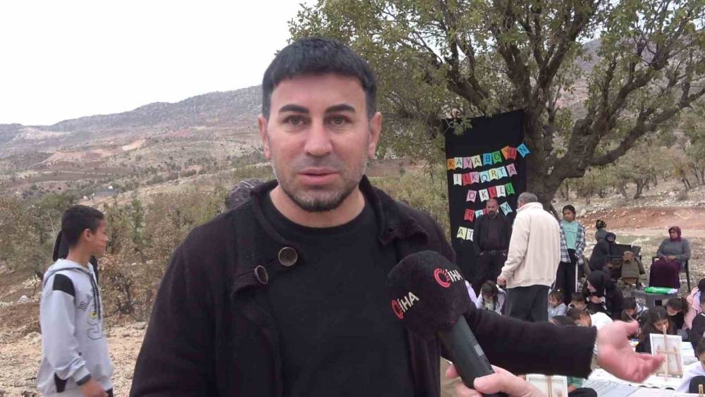 Şırnak'ın Gabar Eteklerinde Umutlar Tuvale Yansıdı