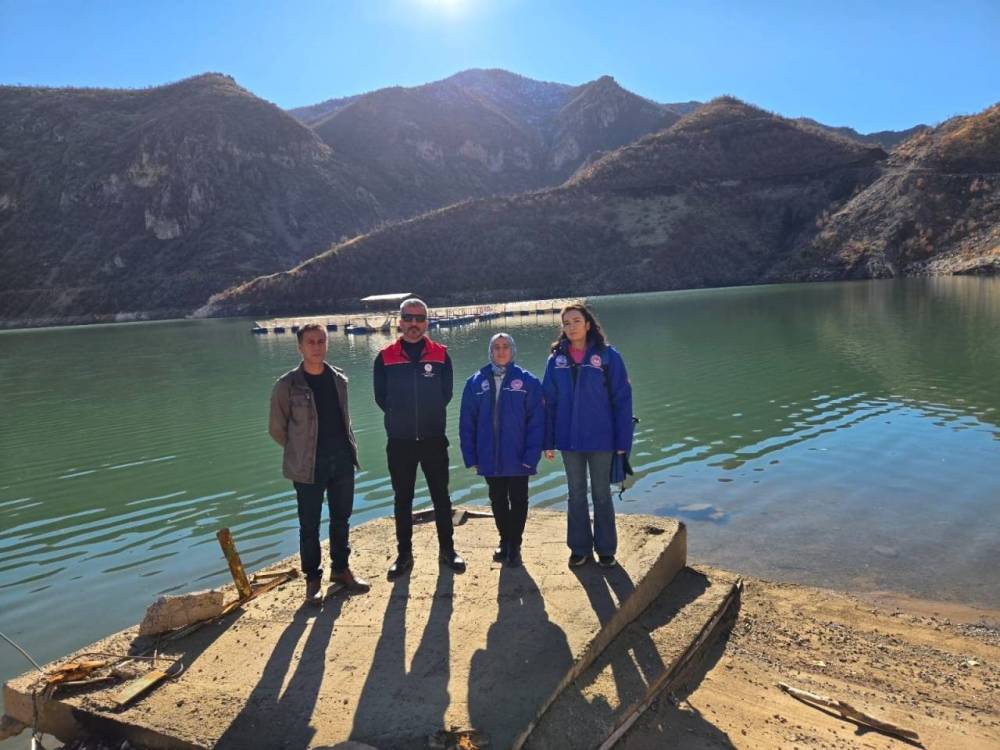 Uludere’de Alabalık Üretim Tesislerine Denetim