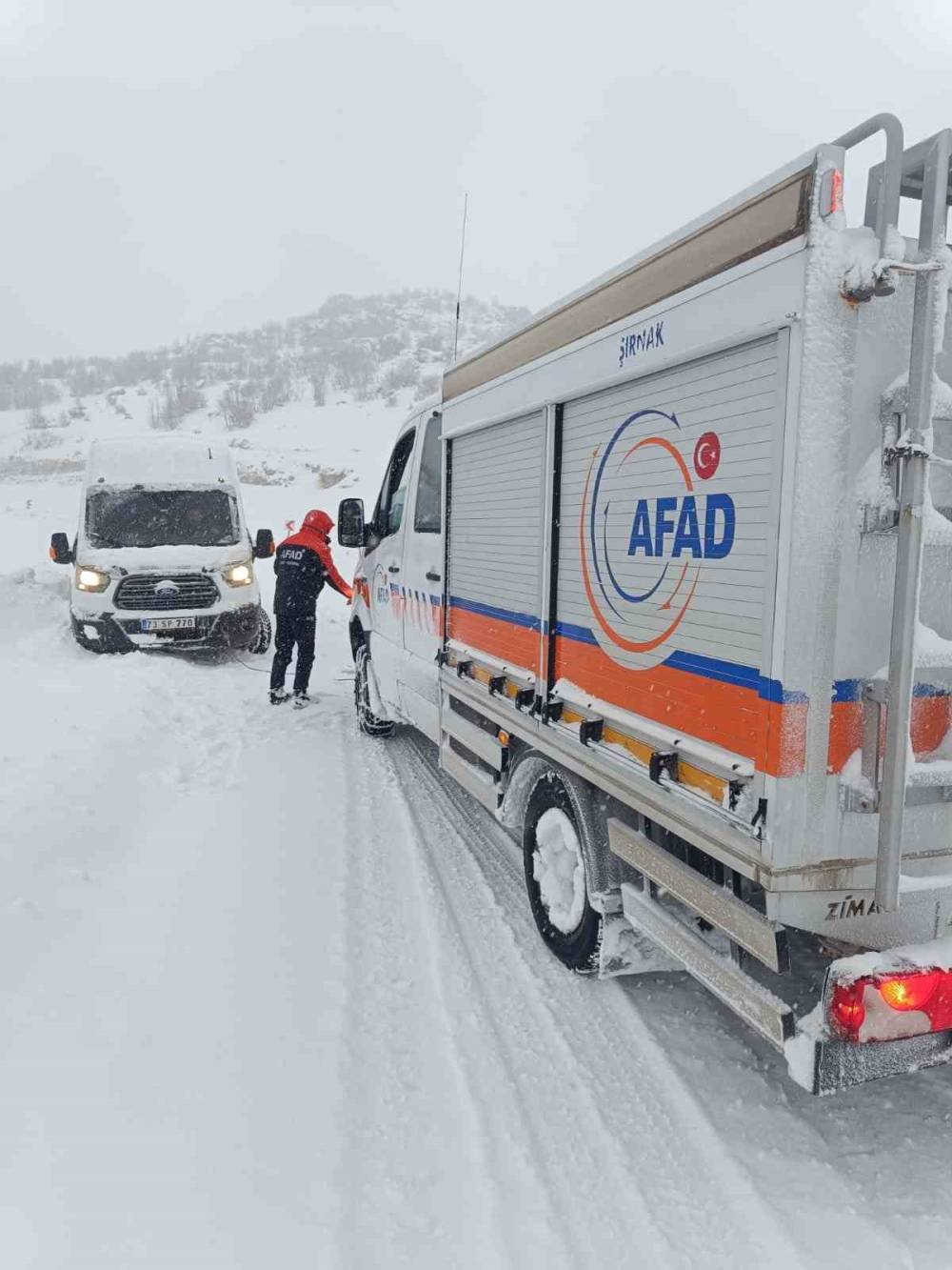 Şırnak’ta Yoğun Kar Alarmı: Kriz Masası Kuruldu