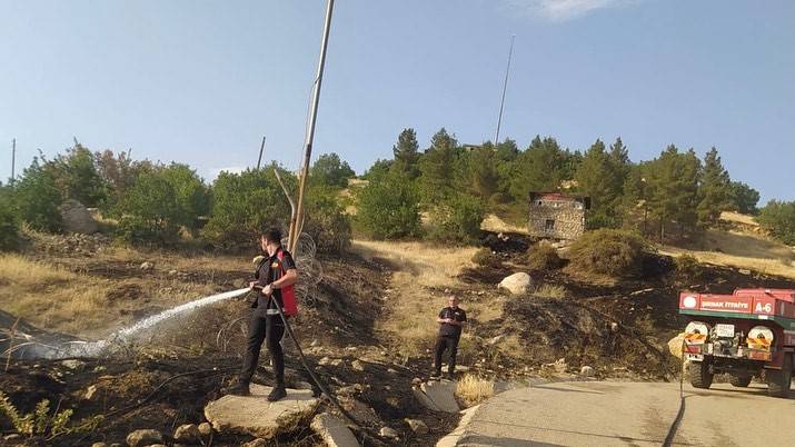 Şırnak İtfaiyesi'nden 1 yılda rekor olaya müdahale