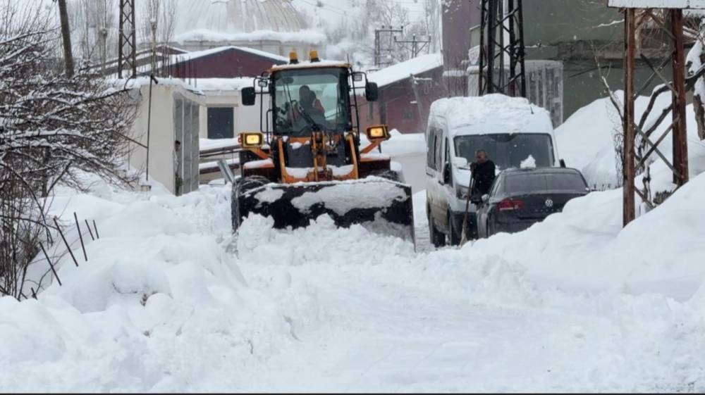Şırnak'ta Çığ Riski Nedeniyle Kapalı 30 Köy Yolu İçin Çalışma Başlatıldı