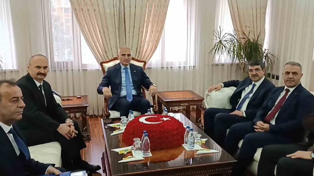 Kültür Ve Turizm Bakanı Ersoy Batman’da