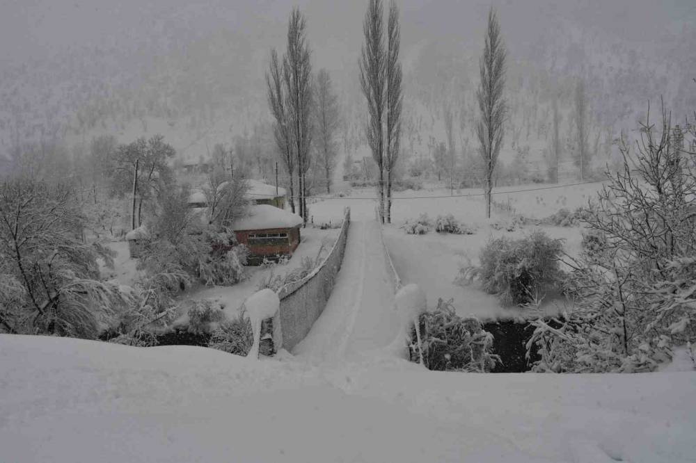 Beytüşşebap Ve Uludere İlçelerinde Kar Yağışı Etkili Oldu