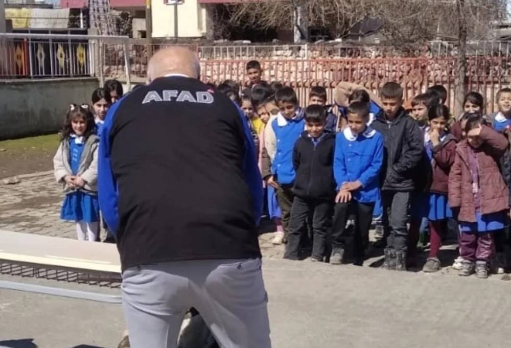 Şırnak’ta İlkokul Öğrencilerine Afad’dan Hayat Kurtaran Afet Eğitimi