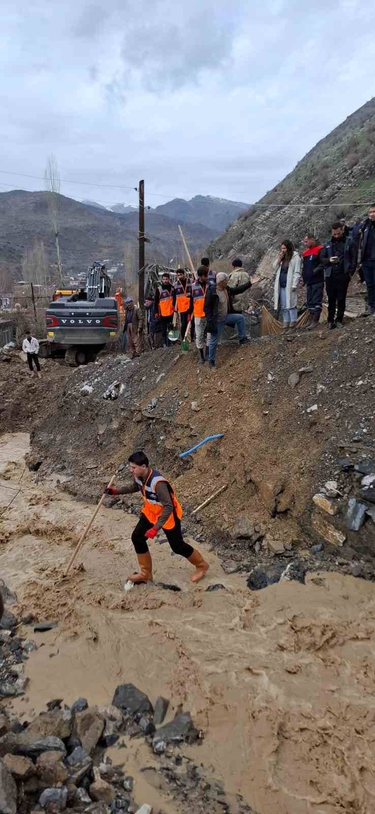 Şırnak'ta Sel Sonrası 50 Hayvan Telef Oldu, 2 Ahır Kullanılamaz Hale Geldi