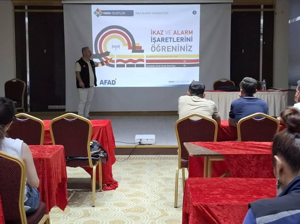 Afad, Tpıc Personelini Muhtemel Kbrn Tehlikelerine Karşı Hazırladı