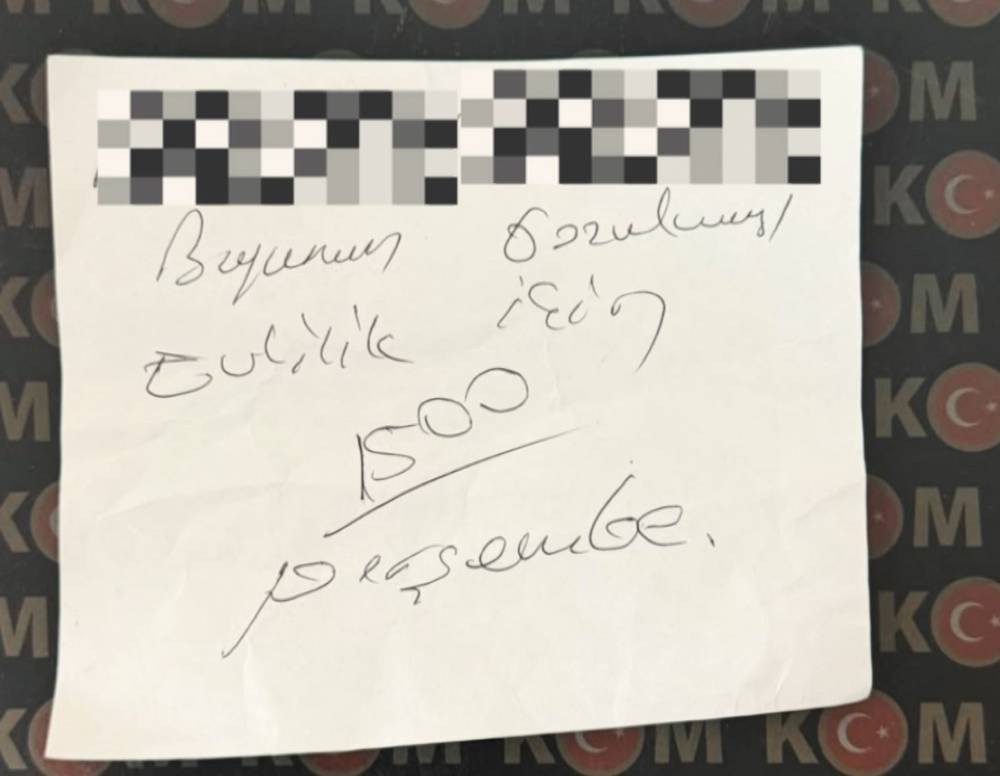 Pes Dedirten Operasyon: Büyü Ve Beddua İçerikli Kağıtlar Şoke Etti