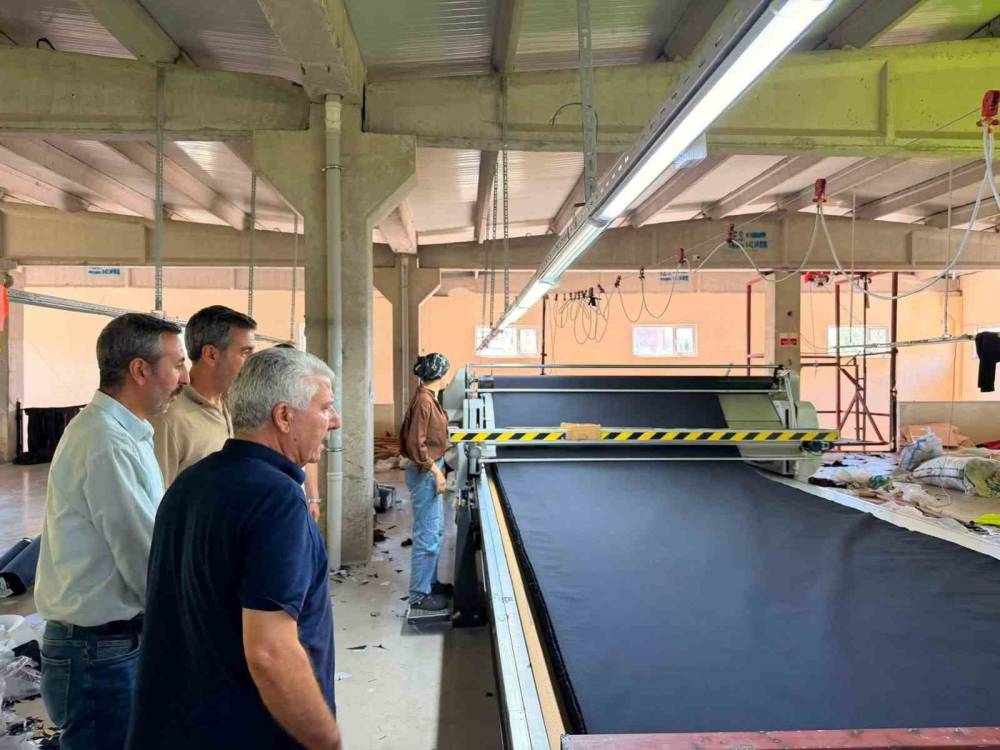 Çermik Belediyesinin Tekstil Fabrikası Onlarca Kişiye İstihdam Oluşturuyor