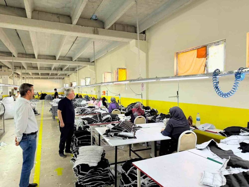 Çermik Belediyesinin Tekstil Fabrikası Onlarca Kişiye İstihdam Oluşturuyor
