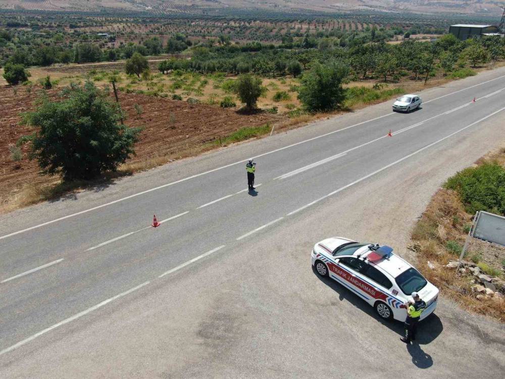 Kilis’te Trafik Güvenliği İçin Dron İle Denetimi Gerçekleşti