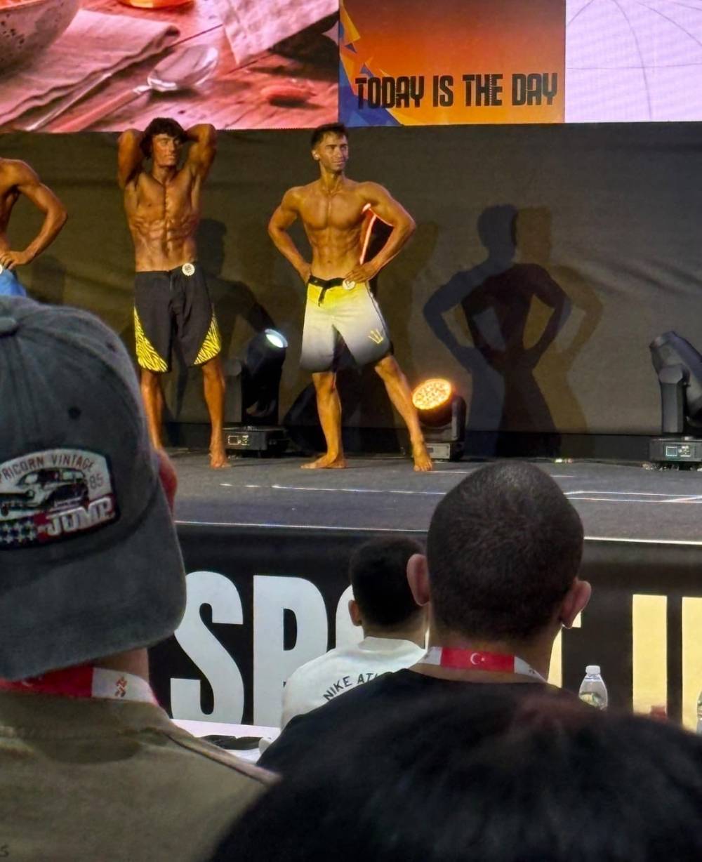 Cizreli Vücut Geliştirme Sporcusu, 18 Yaşında Türkiye 5’incisi Oldu