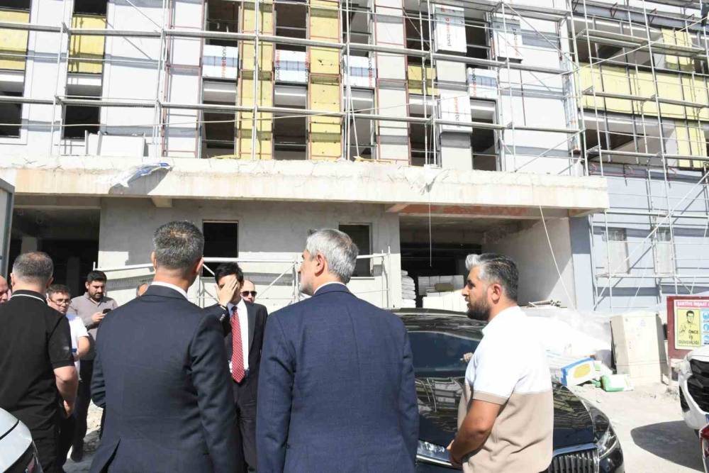 Şırnak’ta Dev Spor Ve Gençlik Yatırımları Yerinde İncelendi