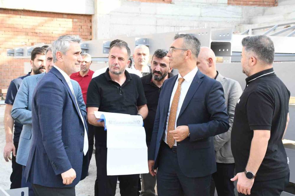 Şırnak’ta Dev Spor Ve Gençlik Yatırımları Yerinde İncelendi