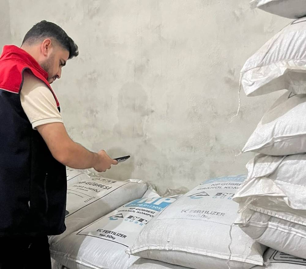 Tarım ve Orman Ekiplerinden Gübre Bayilerine Sıkı Denetim