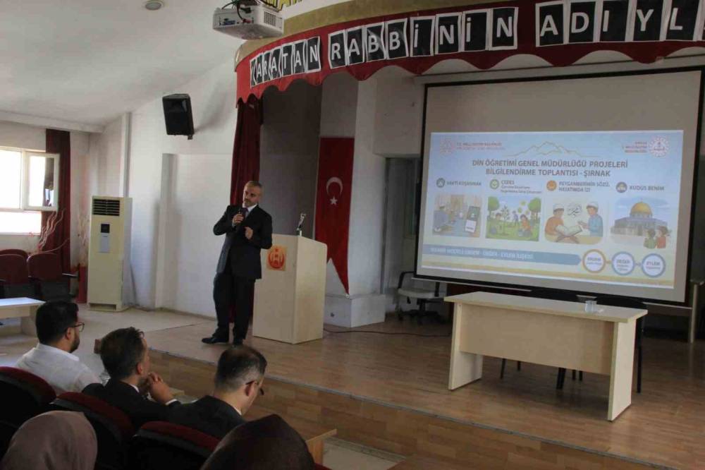 Cizre’de Din Öğretiminde Vizyon Projeler Masaya Yatırıldı